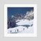 Slim Aarons, Cortina d'Ampezzo, 1962, Fotografía a color con marco de madera blanca, Imagen 2