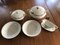 Tableware in Porcelain from Schumann Bavaria, 1940s, Set of 8 2