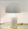 White Lacquered Atollo Table Lamp by Vico Magistretti for Haluce, Italy, 1977 3