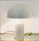 White Lacquered Atollo Table Lamp by Vico Magistretti for Haluce, Italy, 1977, Image 3