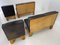 Modular Leather and Oak Wood Sofa and Chairs, 1970s, Set of 4, Image 10