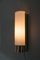 Brass and Opaline Glass Wall Lamp from Glashutte Limburg, 1970s, Image 5