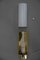 Brass and Opaline Glass Wall Lamp from Glashutte Limburg, 1970s, Image 10