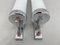 Bauhaus or Functionalist Chrome Wall Lamps, 1930s, Set of 2 7