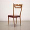 Beech and Leatherette Chairs, 1950s, Set of 6, Image 7