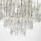 20th Century Glass Balloon Chandelier, Italy 5