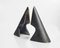 Austrian #4099 Wedge Bookends by Carl Auböck, Set of 2 2