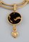 Large Vintage Gold Necklace with Pendants from Yves Saint Laurent, 1970s 5