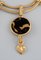 Large Vintage Gold Necklace with Pendants from Yves Saint Laurent, 1970s, Image 5