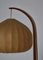 Oak and Leather Table Lamp in Oak and Leather by Hans Agne-Jakobsson for Markaryd, 1960s, Image 7
