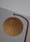 Oak and Leather Table Lamp in Oak and Leather by Hans Agne-Jakobsson for Markaryd, 1960s, Image 9