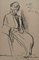 Pierre Georges Jeanniot, Figure, Original Drawing, Early 20th Century 1