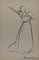 Pierre Georges Jeanniot, Woman, Original Drawing, Early 20th-Century, Image 1