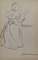 Pierre Georges Jeanniot, Figure, Original Drawing, Early 20th-Century, Image 1