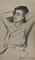 Pierre Georges Jeanniot, The Young Girl, Original Drawing, Early 20th-Century 1