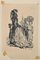Grabado en madera de dos figuras de Bernard Naudin, principios del siglo XX, Imagen 2