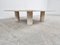 Travertine Coffee Table by Angelo Mangiarotti for Up & Up, Italy 8