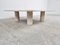 Travertine Coffee Table by Angelo Mangiarotti for Up & Up, Italy, Image 8