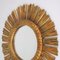 Spanish Carved Giltwood Sunburst Mirror, 1940s / 50s, Image 10
