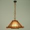 Midcentury Spanish Rattan Pendant, 1960s 7