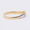 18K Vintage 2-Tone Gold Ring, 1970s, Image 3