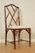Vintage Bamboo Dining Chairs with Fabric Seating, Set of 8 11