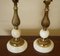 Lámparas de mesa vintage de mármol y latón. Juego de 2, Imagen 6
