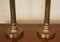 Victorian Brass Table Lamps, Set of 2 8