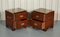 Military Campaign Bedside Chest of Drawers Kennedy from Harrods, Set of 2 3