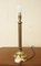 Vintage Messing Tischlampe von John Lewis 9
