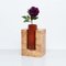 Vaso Y in legno e vetro di Murano di 27 Woods per Chinese Artificial Flowers di Ettore Sottsass, Immagine 16
