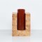Wood and Murano Glass Vase Y from 27 Woods for Chinese Artificial Flowers by Ettore Sottsass 4