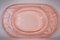 Vintage Pink Glass Dish from Baccarat 7