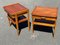 Mid-Century Modern Swedish Nightstands, Set of 2 2