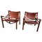 Mid-Century Modern Sirocco Safari Chairs from Arne Norell AB, Set of 2 1