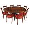 Antique Gillows Dining Table & 8 Dining Chairs , Set of 9 1
