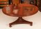 Antique Circular Dining Table & 6 Chairs, Set of 7, Image 2