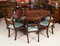 Antique Dining Table & 8 Bar Back Chairs from Gillows, Set of 9 18