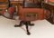 Antique Dining Table & 8 Bar Back Chairs from Gillows, Set of 9 8