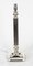 19th Century Silver Plated Doric Column Table Lamp, Image 2