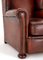 Victorian Club Chairs in Leather with Wingback, Set of 2, Image 2