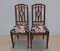 20th Century Dining Chairs in Mahogany, Set of 4 9