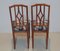 20th Century Dining Chairs in Mahogany, Set of 4 12