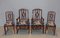 20th Century Dining Chairs in Mahogany, Set of 4 1