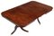 Large Antique Extending Pedestal Dining Table in Mahogany 2