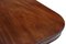 Large Antique Extending Pedestal Dining Table in Mahogany, Image 5