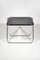 Black Plato Folding Desk by Giancarlo Piretti for Anonima Castelli, 1970s, Image 2