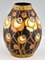 Art Deco Vase in Ceramic with Flowers by Charles Catteau for Boch Frères, Image 3