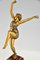 Guiraud Rivière, Art Deco Sculpture of a Dancer Bacchanale, Bronze 7