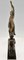 JD Guirande oder Joe Decomps, Art Deco Skulptur einer Thyrse Tänzerin mit Faun, Bronze 8